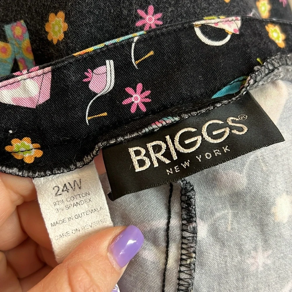 Briggs New York vibrant capri